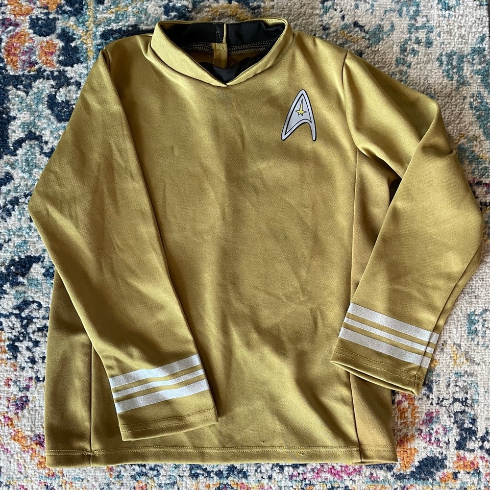 Kids Star Trek Yellow Costume Shirt